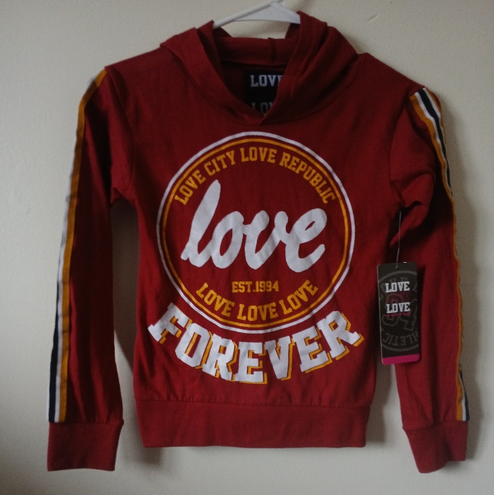 Love Love Love Girls T-Shirt Hoodie